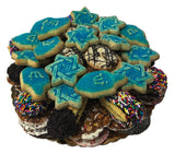 4 lb Gourmet Chanukah Cookies Platter - by Best Cookies
