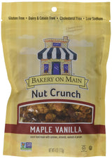 Bakery On Main Gluten-Free, Non-GMO Nut Crunch Snack, Maple Vanilla, 4 Ounce (3 Count)