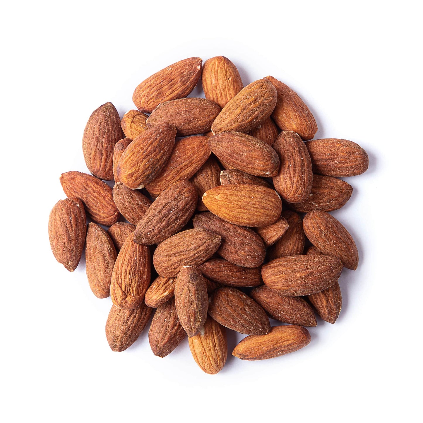 Food to Live Organic Dry Roasted Whole Almonds with Himalayan Salt, 1 Pound Non-GMO, Oven Roasted, Lightly Salted, No Oil Added, Vegan, Kosher. High
