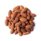 Food to Live Organic Dry Roasted Whole Almonds with Himalayan Salt, 1 Pound Non-GMO, Oven Roasted, Lightly Salted, No Oil Added, Vegan, Kosher. High