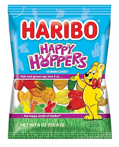 Haribo of America Happy Hopper's Candy (1)-4 Ounce Bag