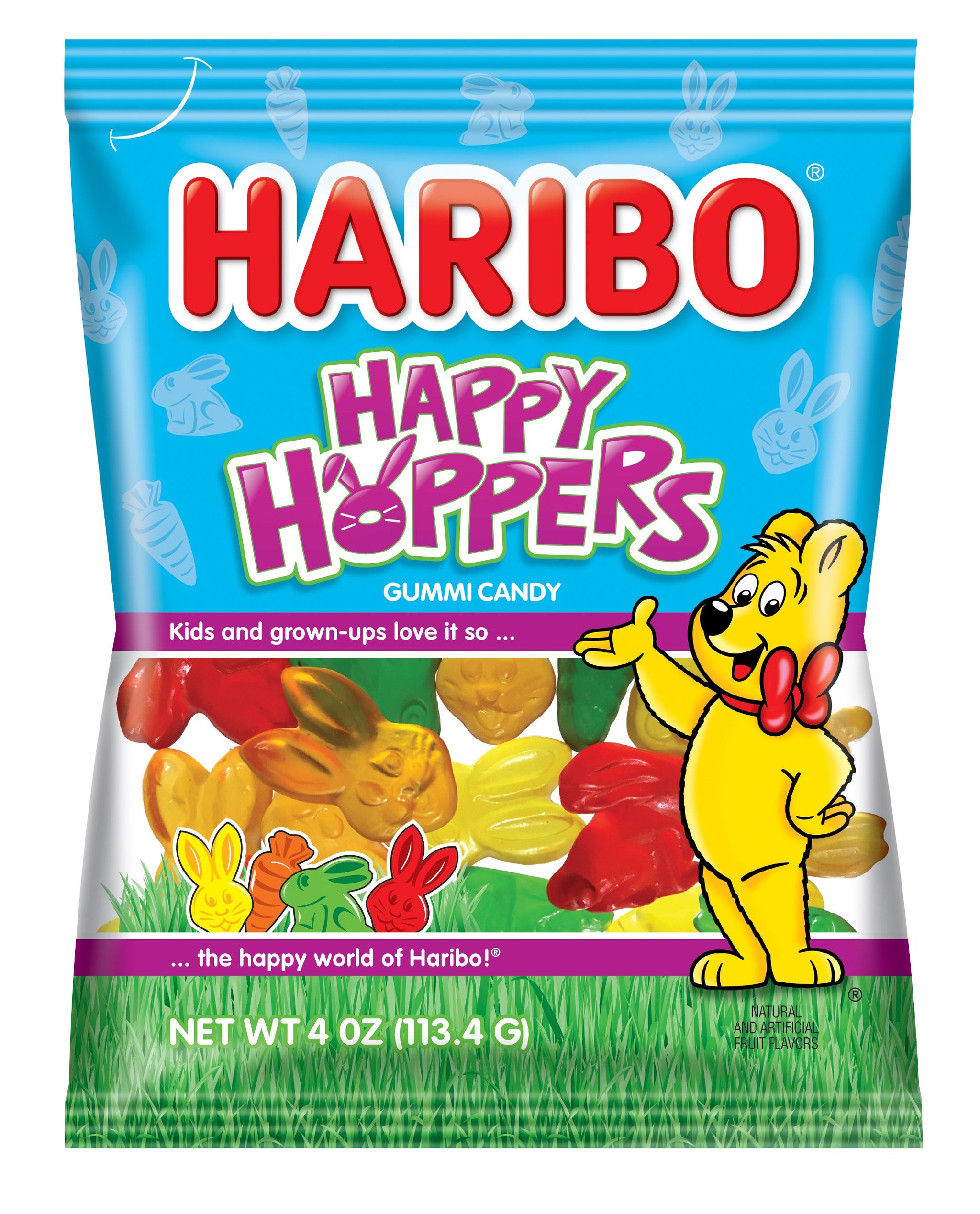 Haribo of America Happy Hopper's Candy (1)-4 Ounce Bag