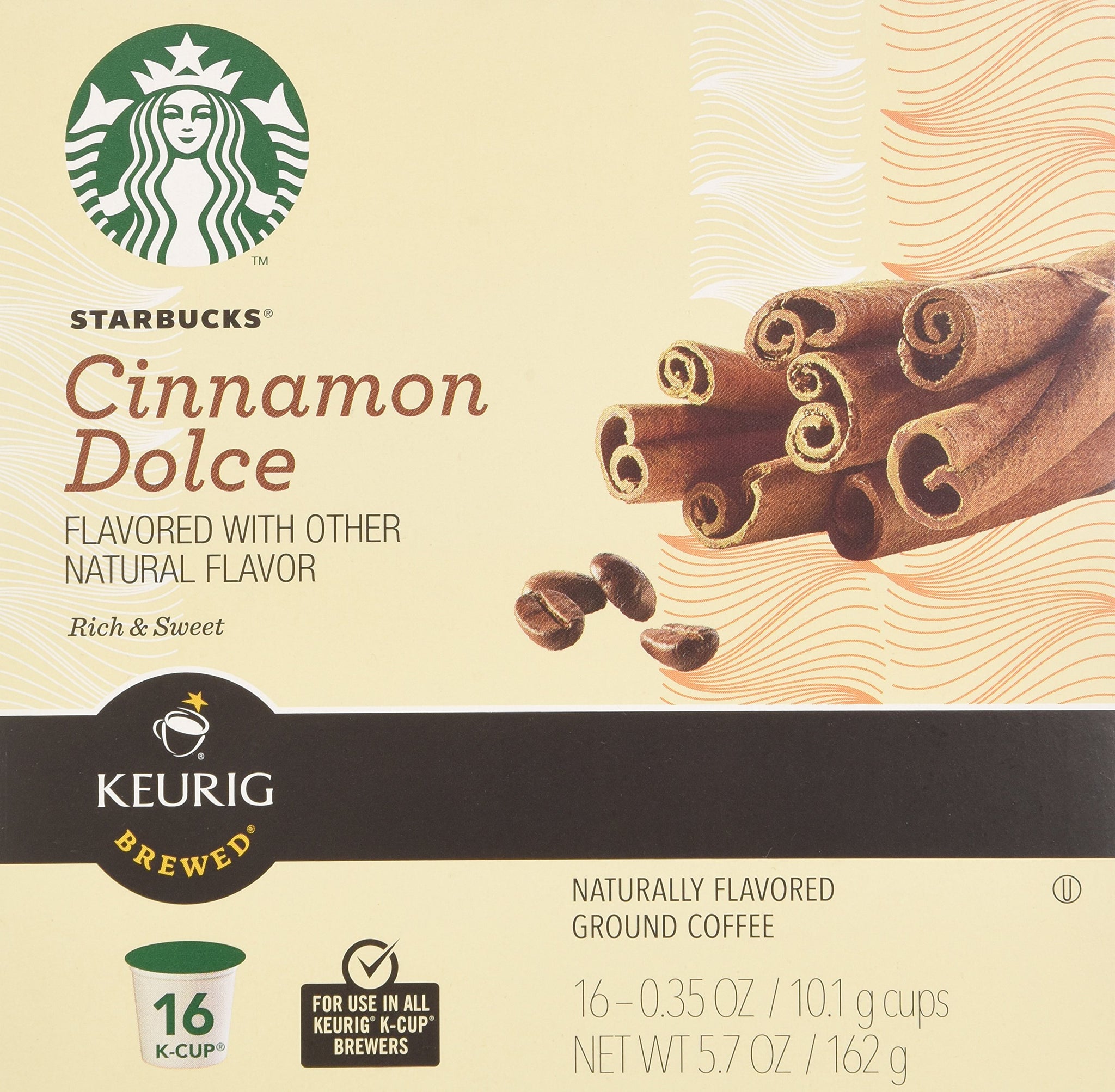 Starbucks Cinnamon Dolce K-Cup 16 ct