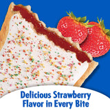 Pop-Tarts Breakfast Toaster Pastries, Frosted Strawberry Flavored, Value Pack, 29.3 oz (16 Count)