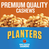 Planters Honey Roasted & Salted Cashews (3oz Bag, Pack of 6)