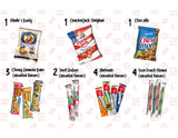 Munchie Mountain Ultimate 50-Count Snack Stock Pile and Care Package for College Students, Military Members, Friends, and Family