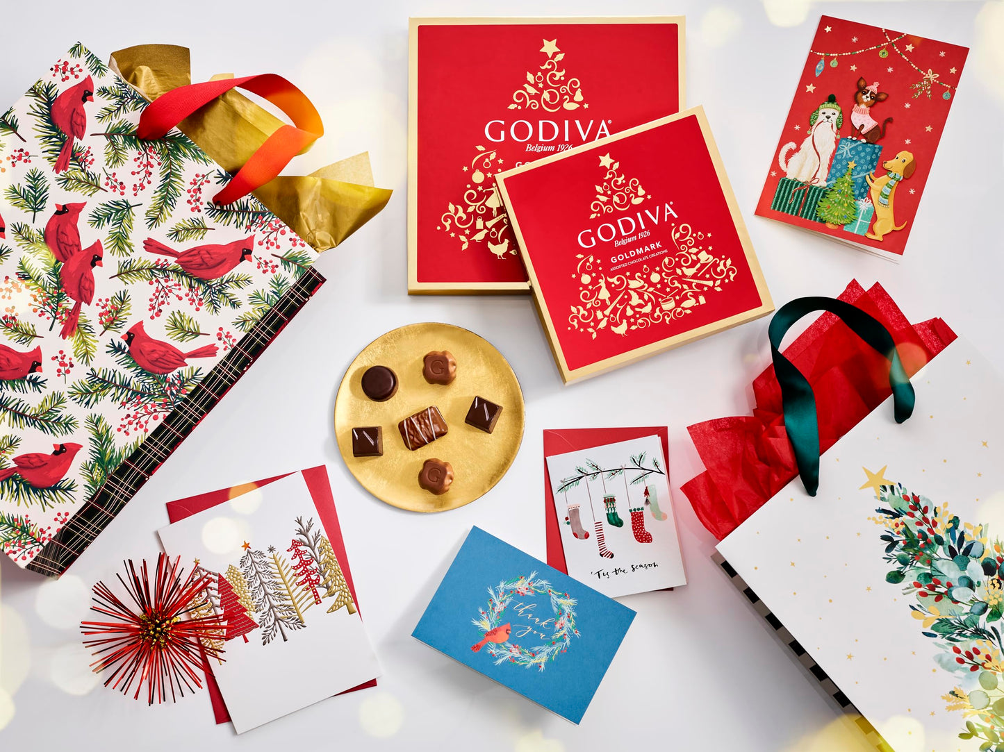 Godiva Chocolatier 36 pc Holiday Goldmark Chocolate Gift Box