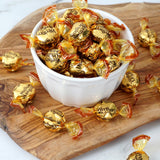 Werthers Original Creamy Caramel Filled Hard Candy, 2 Pound Bulk Bag, Individually Wrapped Werthers Caramel Filled Candy, The Hampton Popcorn & Candy