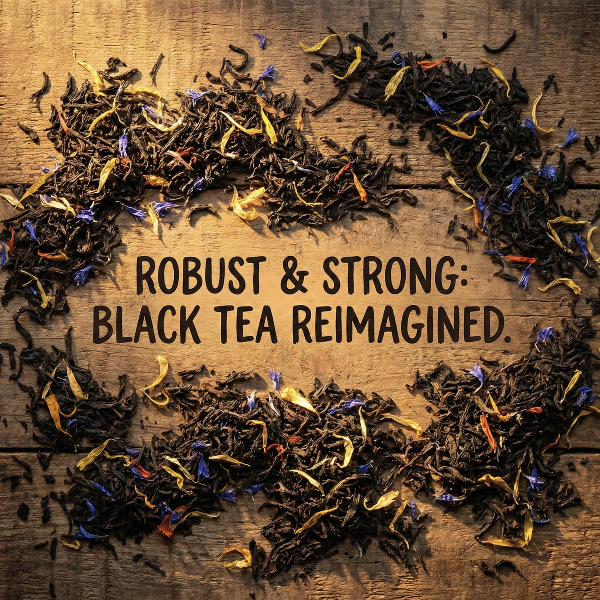 The Grindstone, Robust & Strong Black Tea, Wake Up Call, Single Origin loose Tea, GMO Free, 56g Kilner Jar, Pack of 2