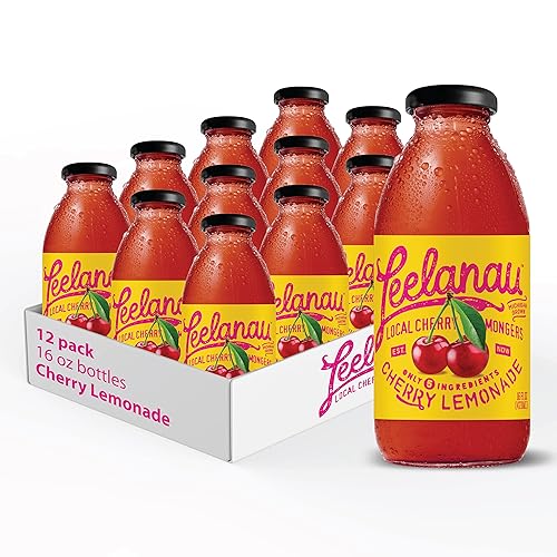 Leelanau Cherry Lemonade, 16 fl oz (Pack of 12)