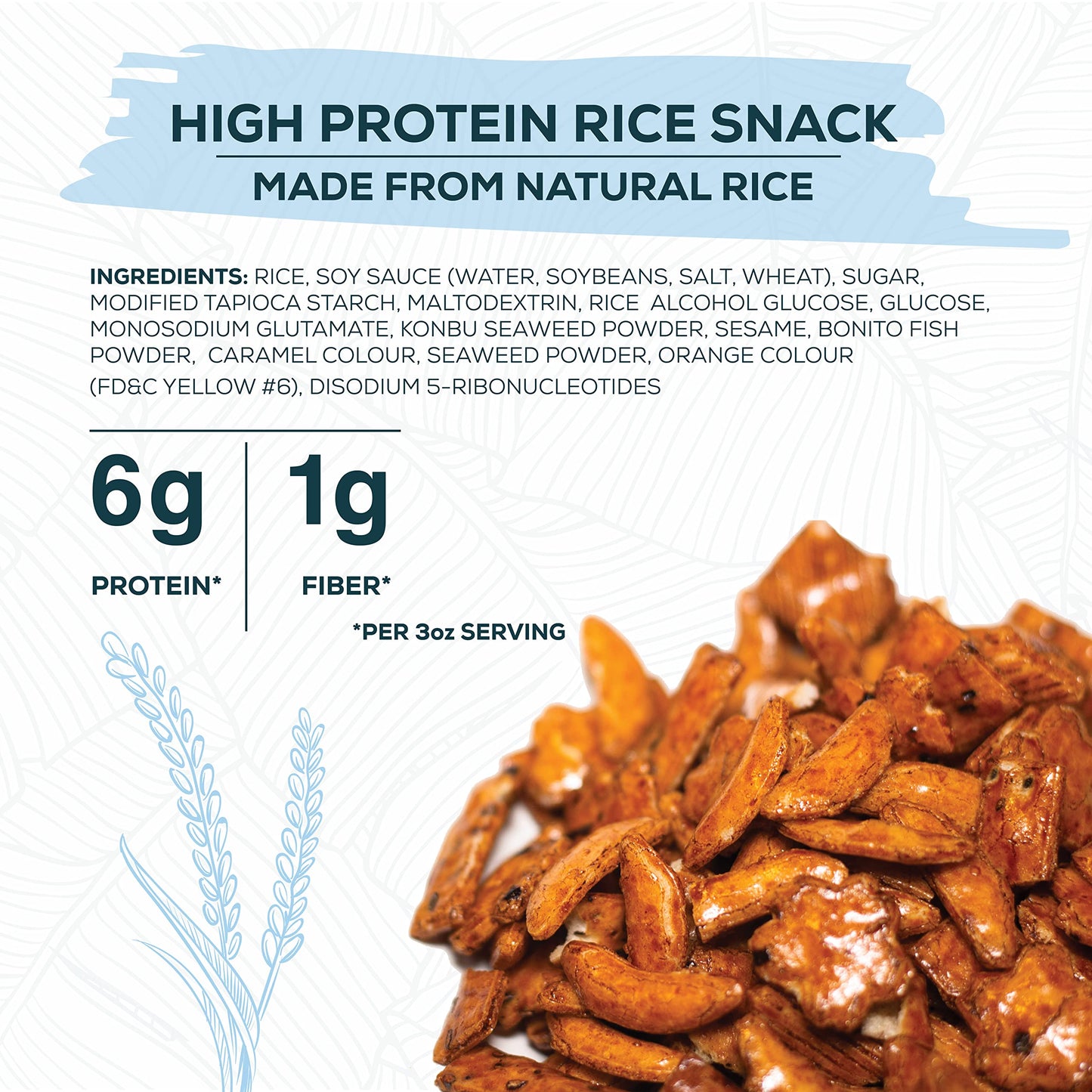 Aloha Right Now Premium Mixed Arare Rice Crackers Mochi Crunch Japanese Hawaiian Style Asian Snack Mix 1 Lbs 16oz (Pack of 3)
