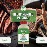 Beaver Hot Cream Horseradish, 12 oz squeeze bottle