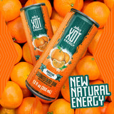 Jumex XOT Tangerine Energy Drink - Vitamin B2, B3, B5, B12 - 12 oz, 12 Pack