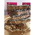 Aunt Mae's Sweet Tooth English Toffee 8 oz Box (Dark Chocolate with Sea Salt)
