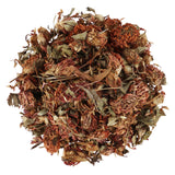 Halo Naturals Organic Red Clover Blossom Whole, 4 Ounces (Trifolium pratense) USDA Certified | Resealable Pouch| Packaged in The USA (Pack of 1)