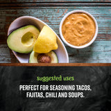 Frontier Co-op Salt-Free Taco Seasoning, 1-Pound Bulk Bag, Mexican-Inspired Spices for Tacos, Dips, Burritos