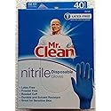 MR. CLEAN Latex Free & Powder Free Nitrile Disposable Cleaning Gloves Durable Solvent Resistant (1)