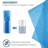SCRUBIT Reusable Cleaning Wipes, Handy Wipes for Kitchen and Office - Dish Cloths for Washing Dishes - Multi Purpose Disposable Cleaning Towels (12 x