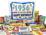 RETRO CANDY YUM ~ 1956 70th Birthday Gift Box of Nostalgic Candy from Childhood for 70 Year Old Man or Woman Born 1956
