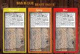 Bar-B-Que Beast BBQ Sauce, 3 Variety Pack, Flavors - Original, Spicy, Hot - 15oz ea - Award Winning Barbecue Sauce