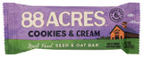 88 Acres Cookies and Cream Seed & Oat Bar, 1.6 OZ