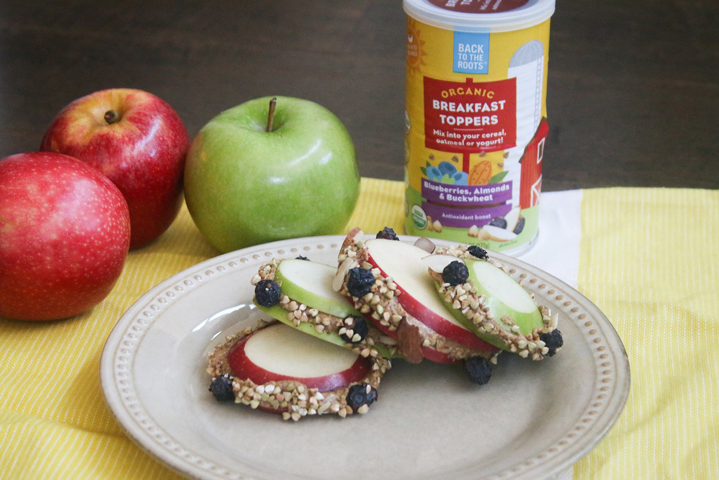 Back to the Roots Organic Breakfast Toppers: Blueberries, Almonds & Buckwheat (Pack of 1)