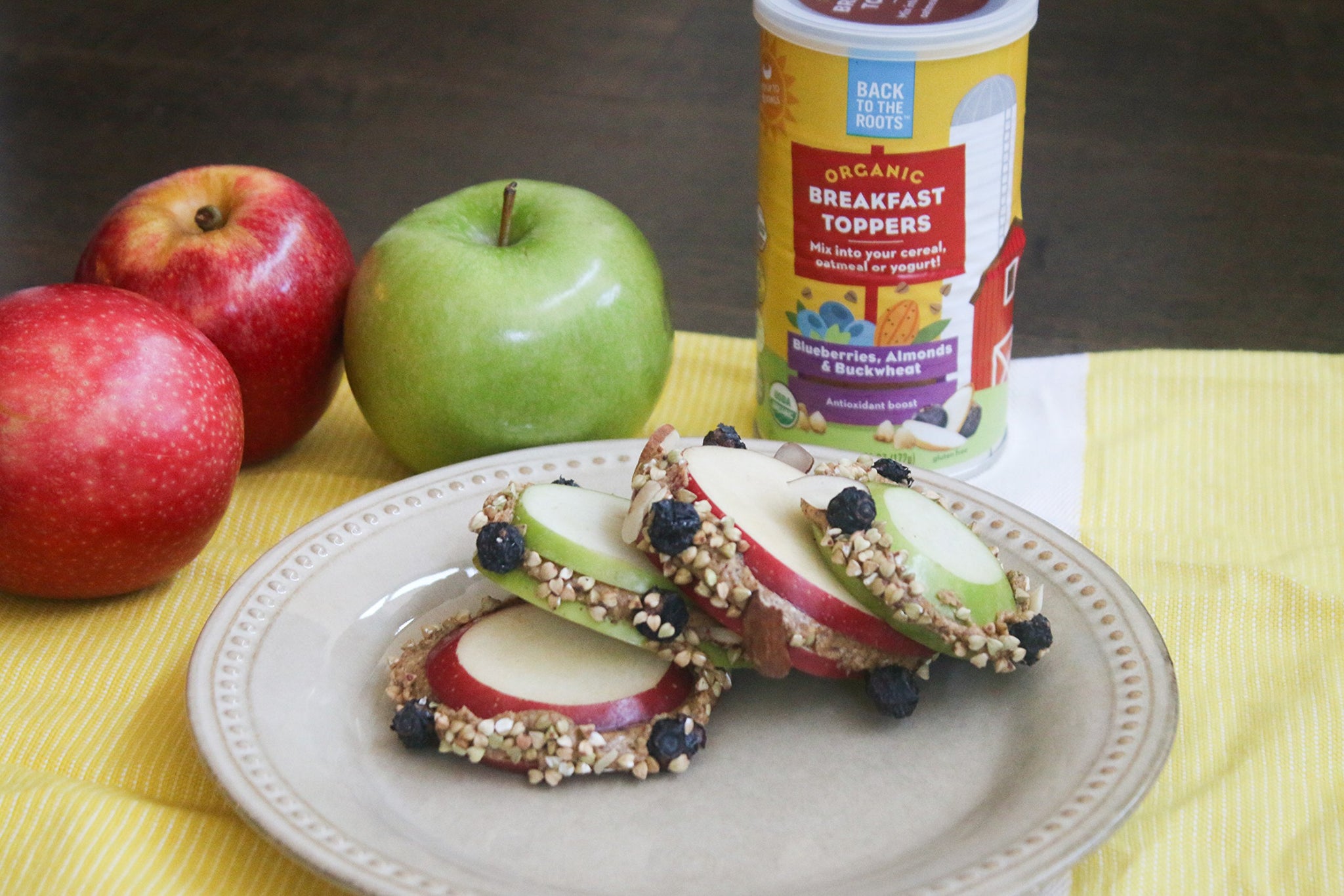Back to the Roots Organic Breakfast Toppers: Blueberries, Almonds & Buckwheat (Pack of 1)