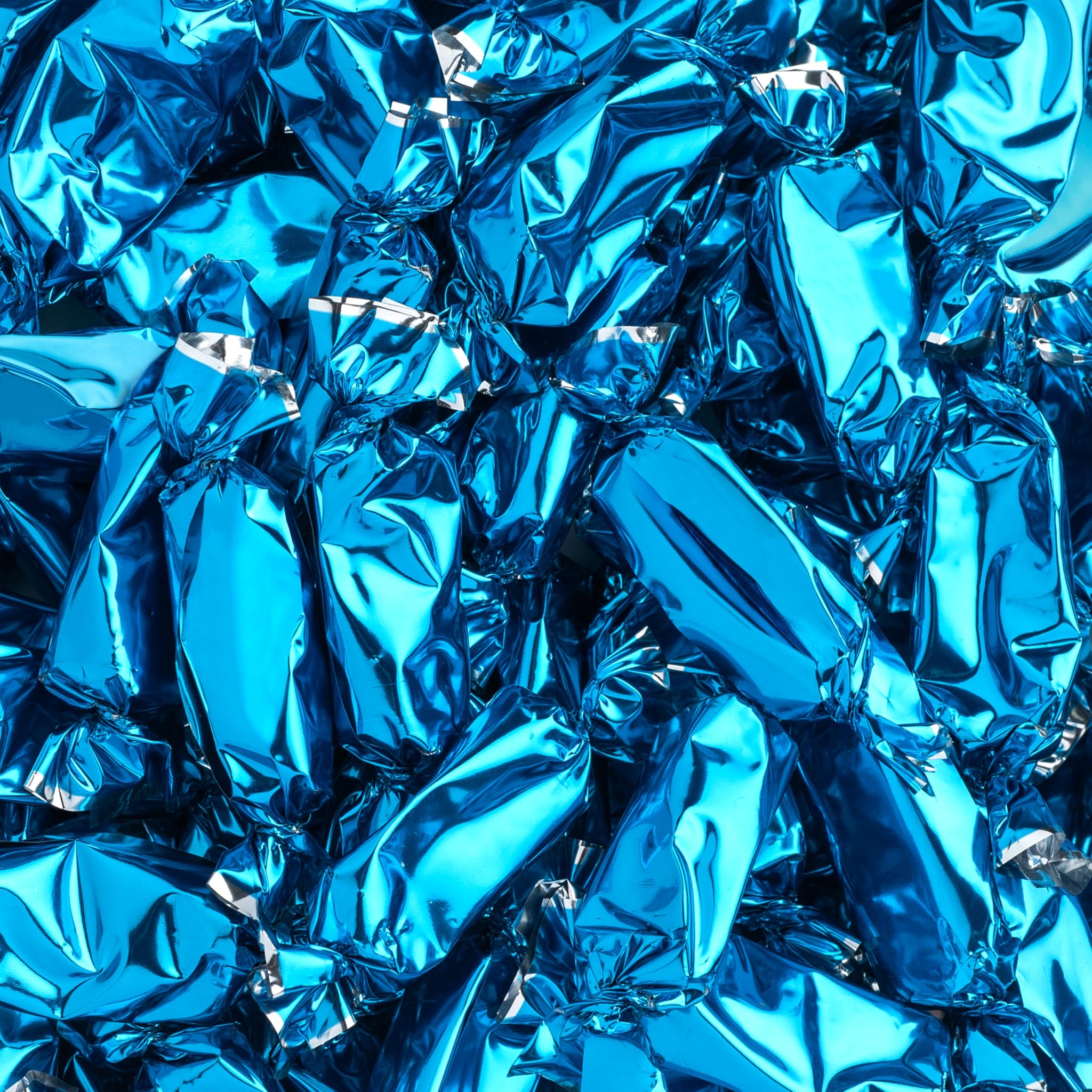Candy Envy - Individually Wrapped Caramels - Blue Wrapper - 2 Pound Bulk Blue Candy - 150 Pieces Per Bag