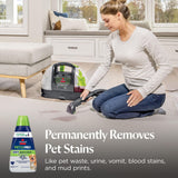 BISSELL PET PRO OXY Spot & Stain Formula for Portable Carpet Cleaners, 32 oz., 2034