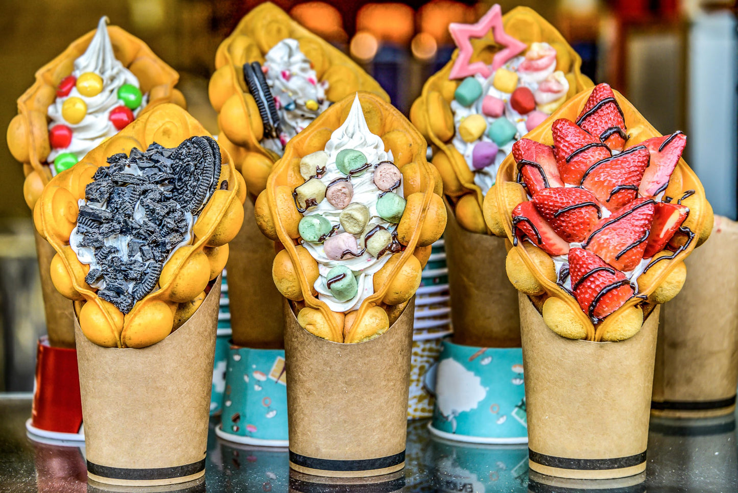 Original Bubble Waffle & Taiyaki Mix -4.5lbs - Vanilla Flavored - Authentic Bubble Waffle & Taiyaki Mix | Light and Fluffy | Easy DIY for Perfect Waffles Every Time | Customize Sweetness to Your Taste