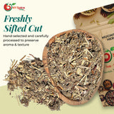 NY Spice Shop Mugwort Herb Dried Cut And Sifted - 8 Ounce Dry Artemisia Vulgaris Herbs - Natural Premium Mugwort Herb for Herbal Tea - Natural