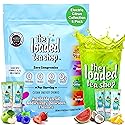 The Loaded Tea Shop Energy Drink Mix Sticks, Electric Citrus Collection 5 Pack, Sugar-Free, Zero Calories, 200mg Natural Caffeine, No Artificial