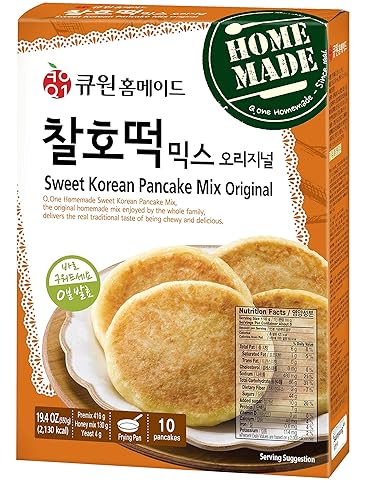 Q.one Sweet Korean Pancake Mix Original 2 Pack, ?? ???? ??? ?? ????