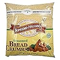 Supremo Italiano Seasoned Bread Crumbs 5 lb Resealable Bag