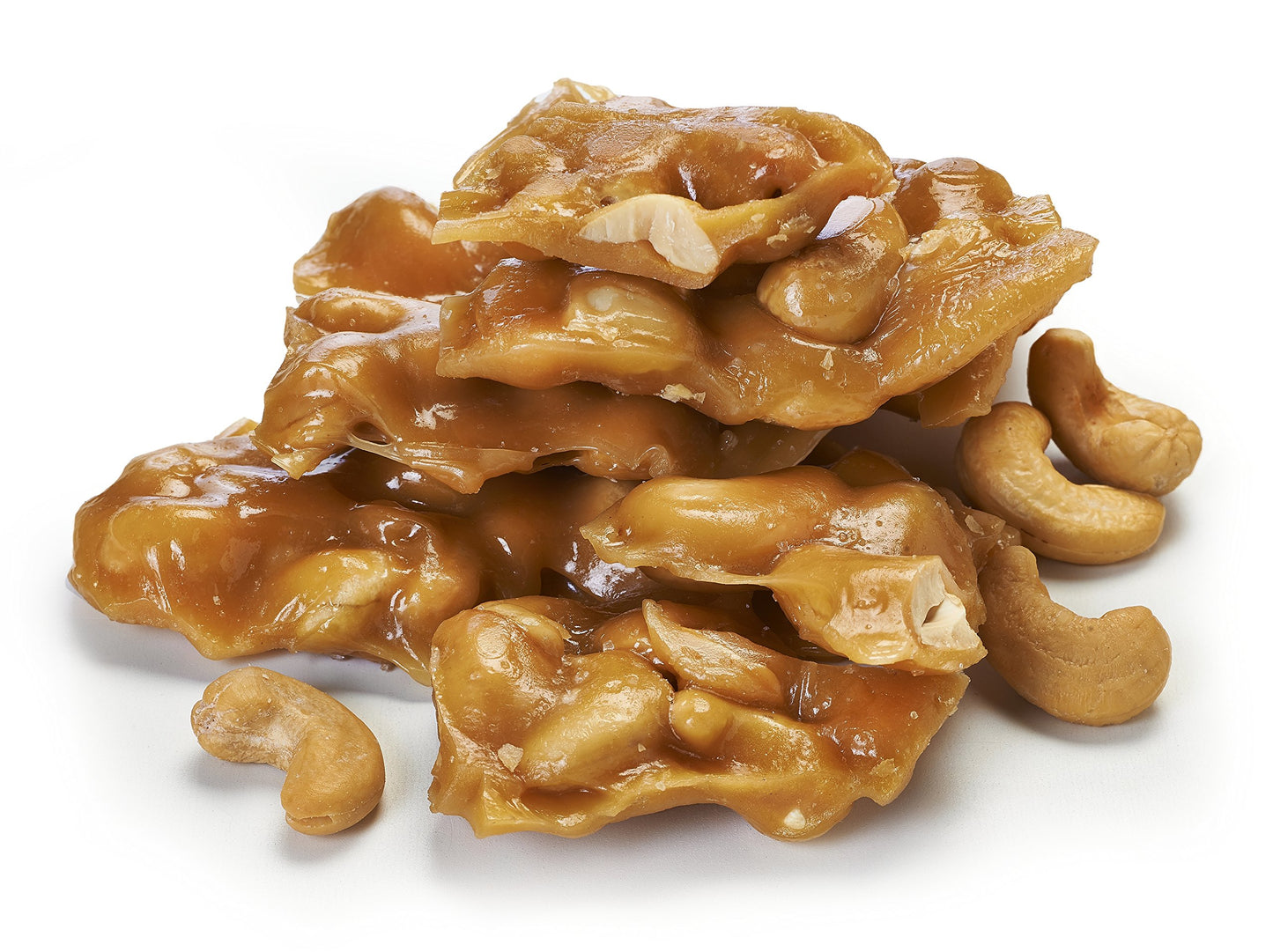 AvenueSweets - Handcrafted Old Fashioned Nut Brittle - 7 oz Box - Cashew