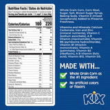 Kix Whole Grain Breakfast Cereal, Crispy Corn Cereal Puffs, Family Size, 18 oz