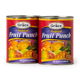 Grace Canned Tropical Fruit Punch, 18.26 oz. (540 ml) - 2 Pack