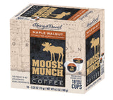 Harry & David Moose Munch Coffee in Single Serve Cups, 36 Count (Maple Walnut)