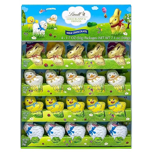 Lindt Gold Bunny & Friends, Milk Chocolate, 7.1 oz. (220-00105)