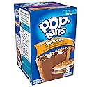Kellogg's Pop-Tarts Frosted S'mores Toaster Pastries - Fun Breakfast for Kids, Bulk Size Pack of 12 Boxes (96 Count)