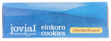 Jovial Organic Einkorn Checkerboard Cookies - Organic Cookies, High Protein, Fair Trade Certified, All Natural Ingredients, Low Carb, Low Sugar, Palm
