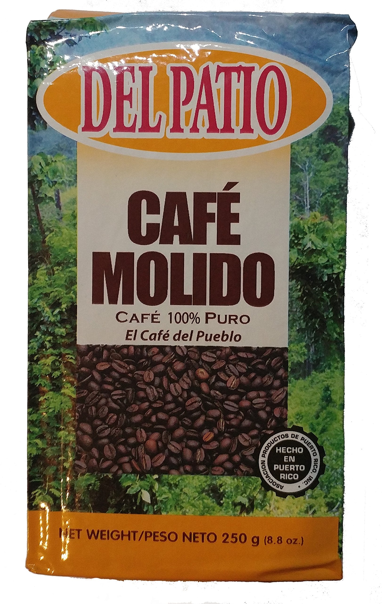 Puerto Rican Variety Pack Ground Coffee - 4 Local Favorites in 8 Ounce Bags V.3 (2 Pound Total) Includes 2 Envelopes Of Sason Accent