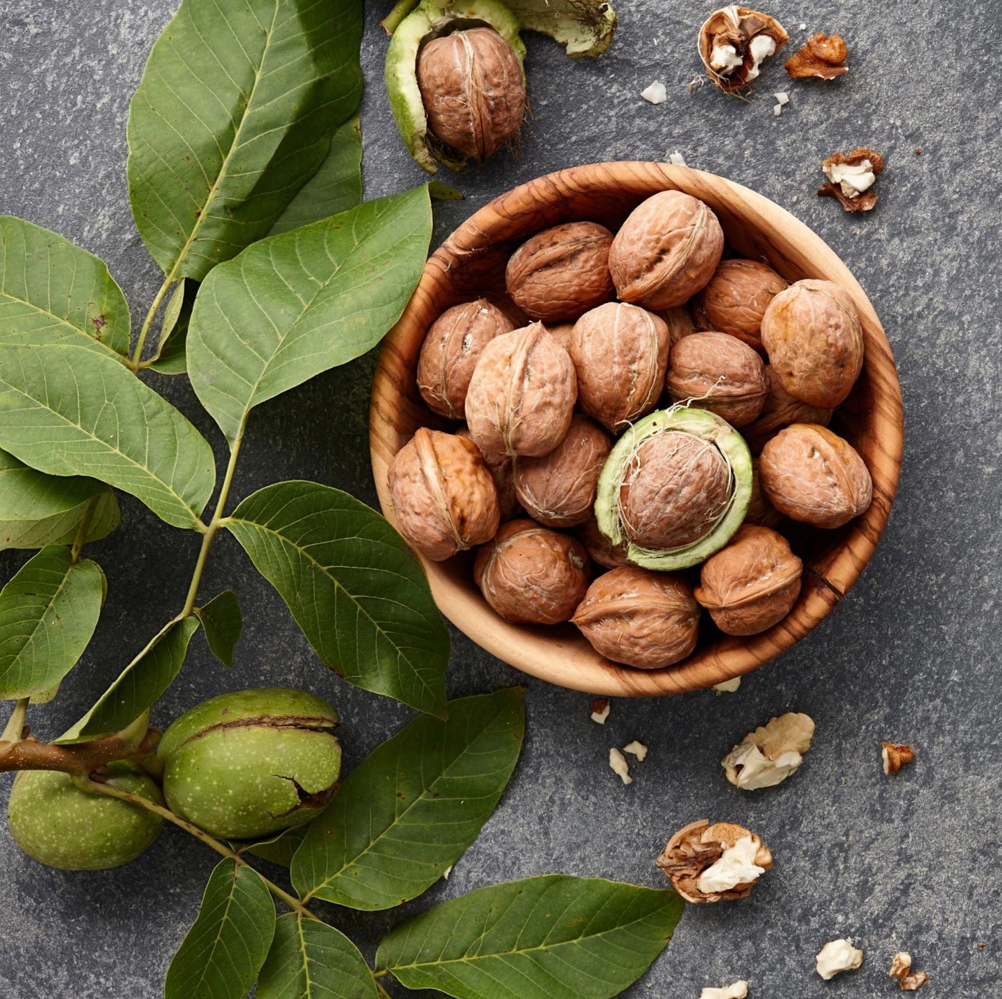 JMSPACK - Walnuts Halves With Pieces, 16 Ounces (1 Lb)
