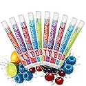 Freeze Pops, 10 Count Ice Pops Bulk Pack of Refreshing Assorted Flavors, Enjoy Dye Free Popsicles Frozen and Ready Anytime, Bright, Fruity and Fun
