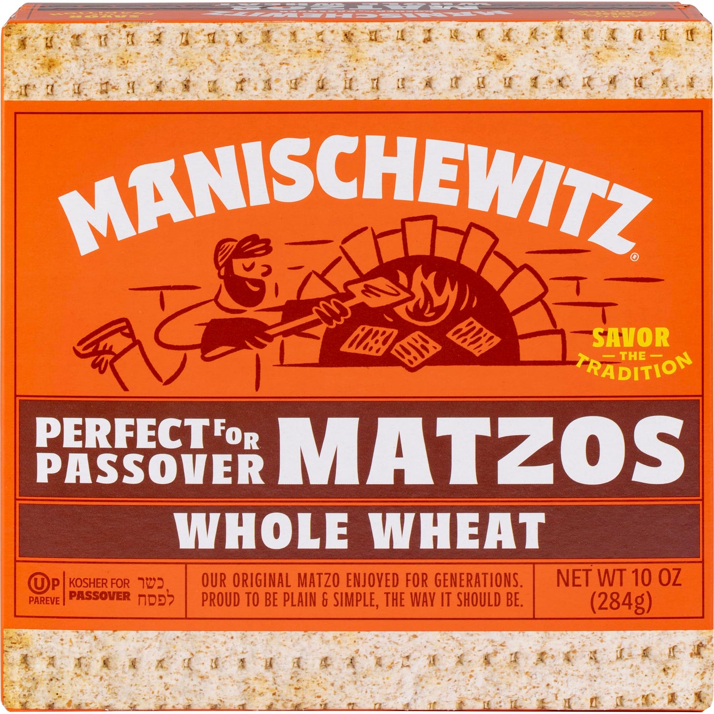 Manischewitz Whole Wheat Matzos, 10 Oz