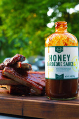 Lillies Q Honey Barbeque Sauce, 19 OZ