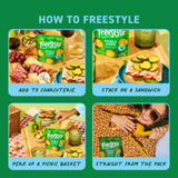 Freestyle Snacks Pickle Chip Snack Packs - Classic Dill - All Natural, Fresh-Packed Deli-Style Pickles - Non-GMO, Kosher, Gluten-Free, Low Calorie
