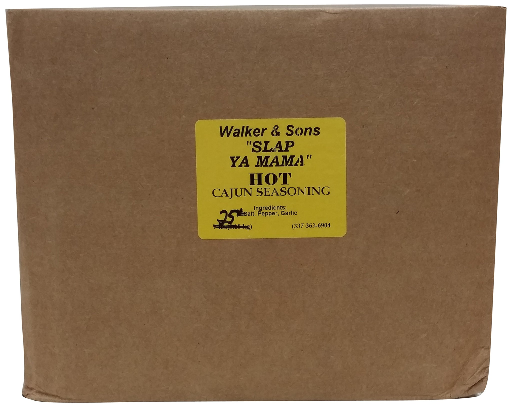 Slap Ya Mama Cajun Seasoning Blend, Hot, 50 Pound