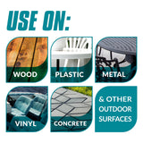Simple Green Oxy Solve Total Outdoor Cleaner Concentrate, Pressure Washer & Manual Use, EPA Safer Choice Certified, Peroxide Cleaner for Wood