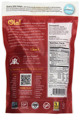 Ola Gluten Free Pecan, Cranberry Orange, 9 Ounce (6 Pack)